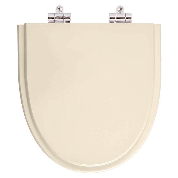 Assento Sanitário Poliester Soft Close Studio Pêssego Rosa Shell para vaso Incepa