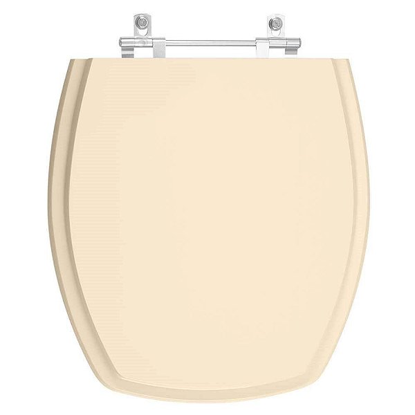 Assento Sanitario Poliester Thema Pêssego Rosa Shell para vaso Incepa