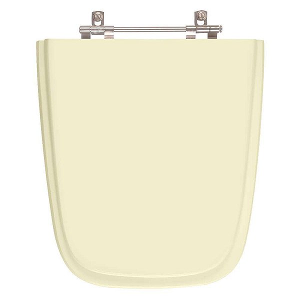 Assento Sanitário Poliester Aero Bone (Bege Claro) para vaso Ideal Standard