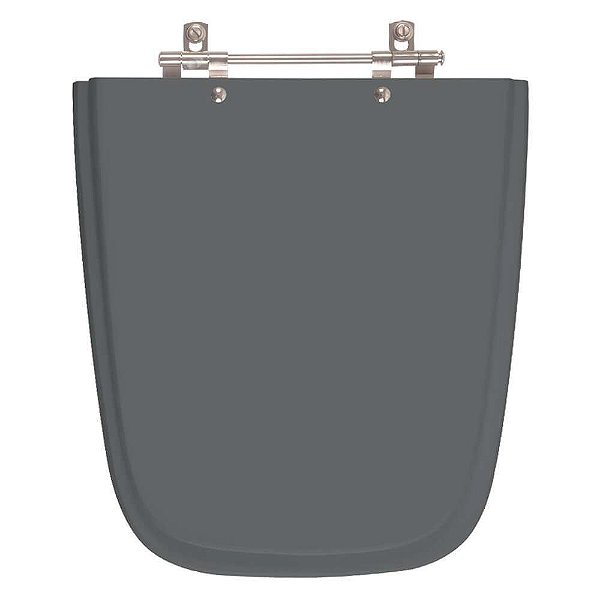 Assento Sanitário Poliester Aero Cinza Quartzo para vaso Ideal Standard