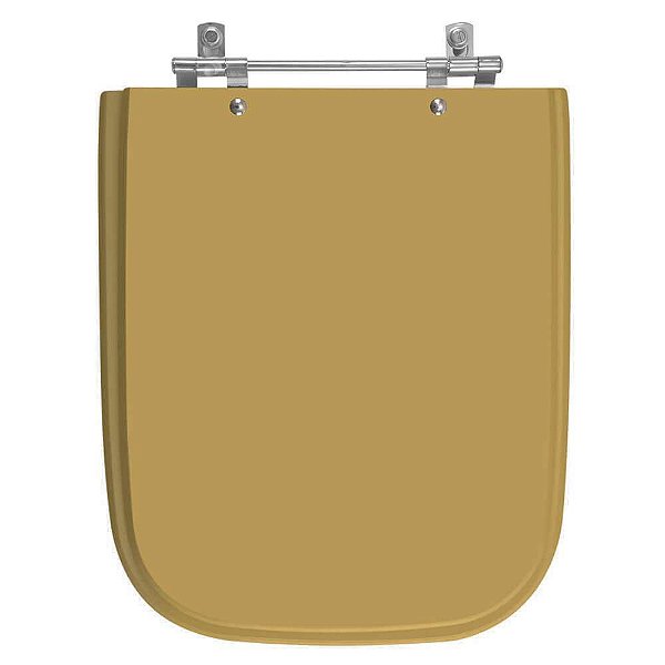 Assento Sanitario Poliester Tivoli Amendoa para vaso Ideal Standard