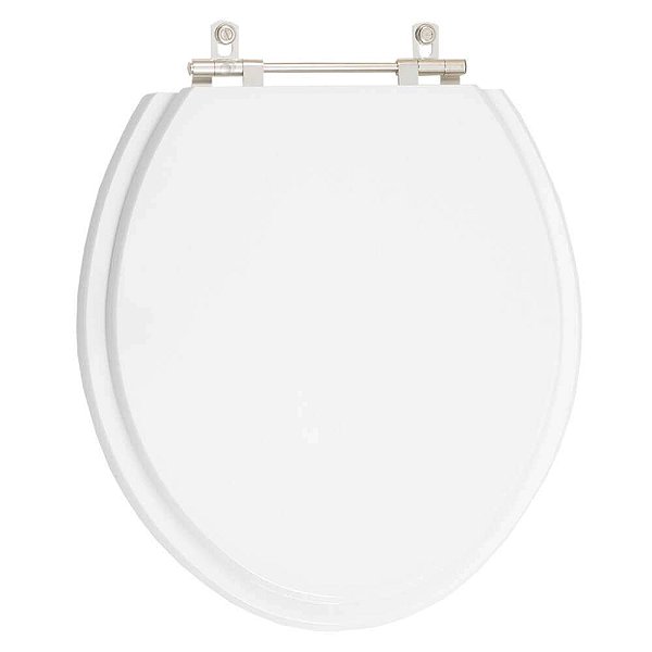 Tampa de Vaso Colonial Branco para Louça Hervy
