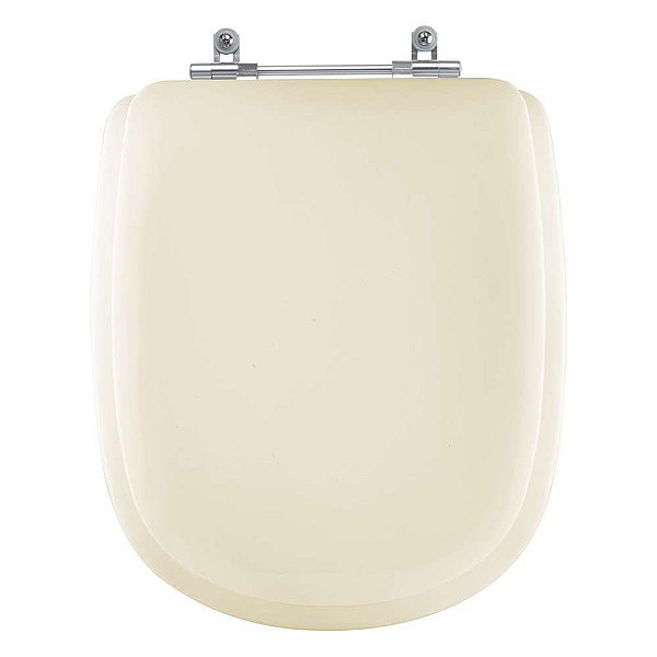 Tampa de Vaso Almofadada Paris Bege Claro para Louça Ideal Standard