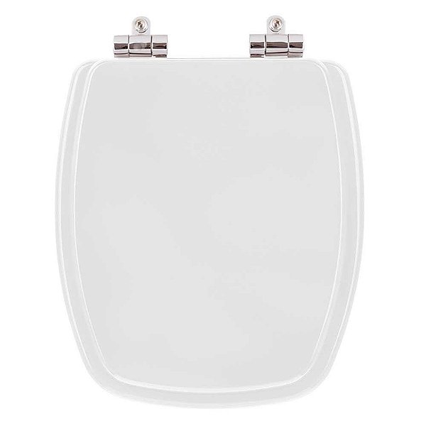 Tampa de Vaso com Amortecedor Primula Branco para Bacia Fiori 6lpf