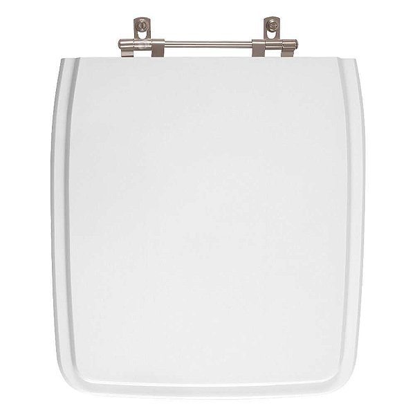 Tampa de Vaso Vila Rica Branco para Bacia Icasa Quadrada Antiga