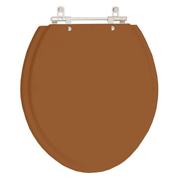Tampa de Vaso Sanitário Poliéster Fiori Ocre para bacia Fiori