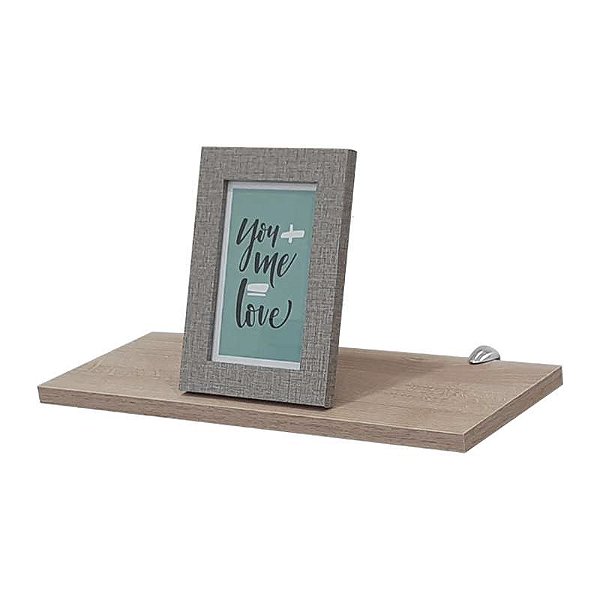 Prateleira 40 x 15cm Carvalho Com Suporte Tucano