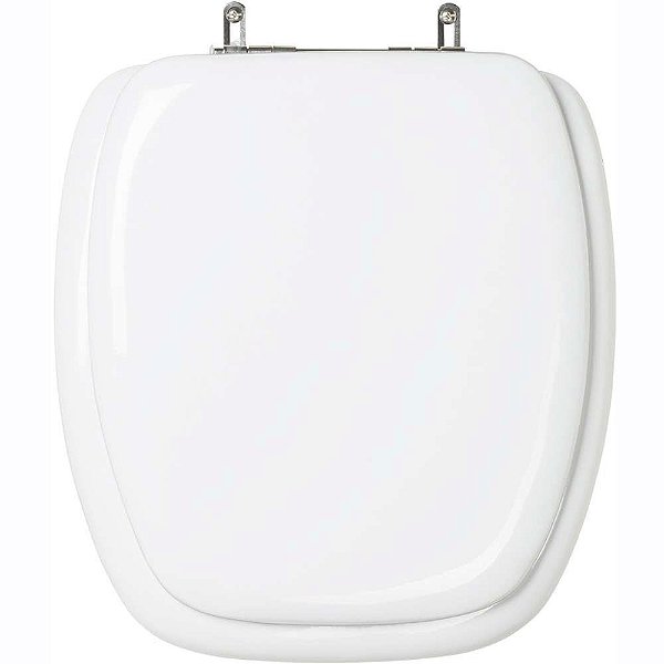 Assento Sanitário Almofadado Hawaii Branco para vaso Mondialle