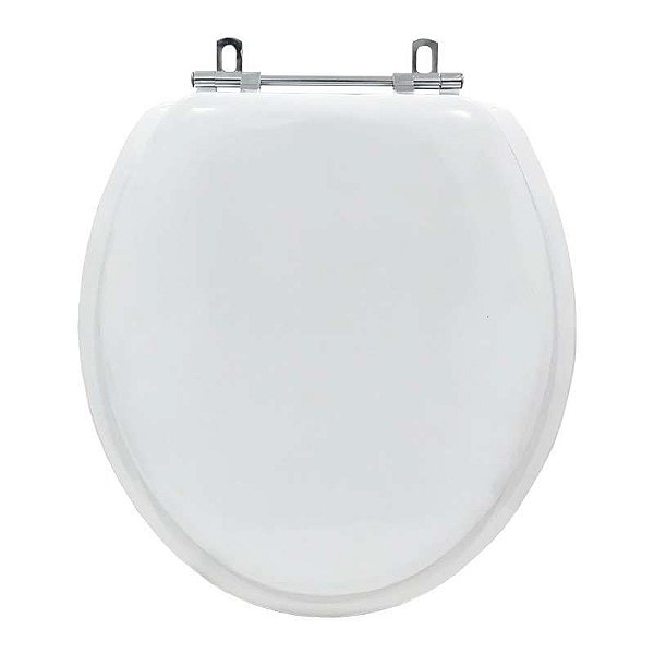Assento Sanitário Almofadado Gardenia Branco para vaso Mari