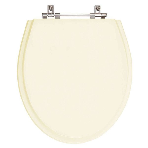 Assento Sanitário Poliester Windsor Creme (Bege Claro) para vaso Deca