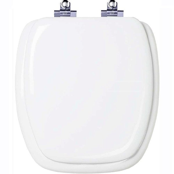 Assento Sanitário Almofadado Soft Close Thema Branco para vaso Incepa