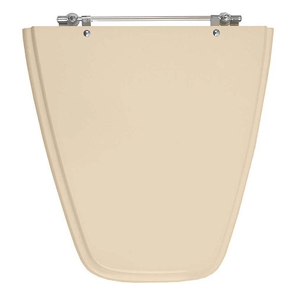 Assento Sanitário Poliéster Plaza Visone para vaso Ideal Standard