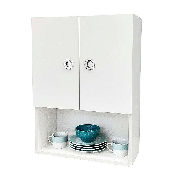 Armário para Cozinha Dallas 66 x 48cm Branco