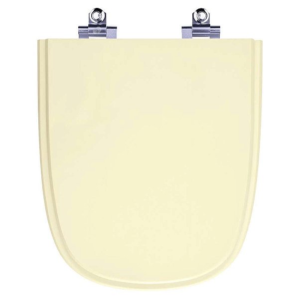 Assento Sanitário Laqueado Soft Close Ibiza Bone (bege) para vaso Incepa