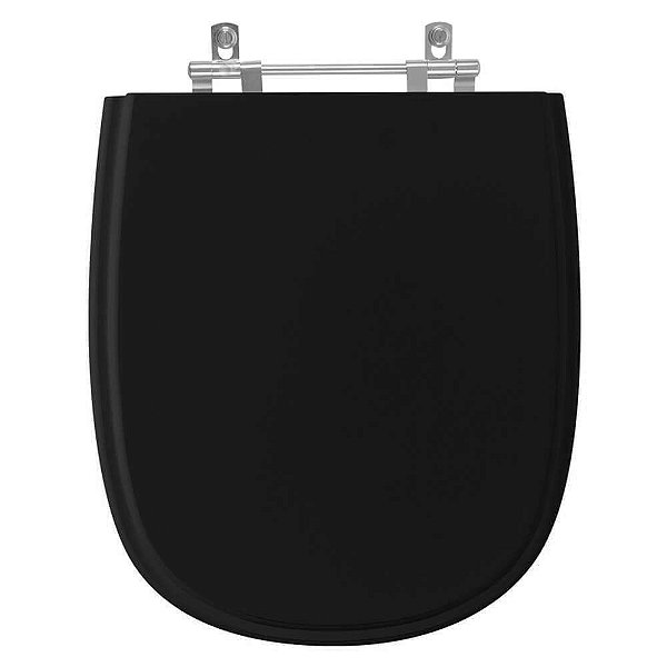 Tampa de Vaso Acrilico Sabatini Preto para bacia Icasa 6lpf