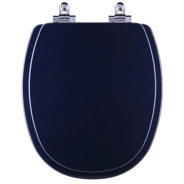 Assento Sanitário Laqueado Soft Close Ascot Cobalto (Azul Escuro) para vaso Ideal Standard