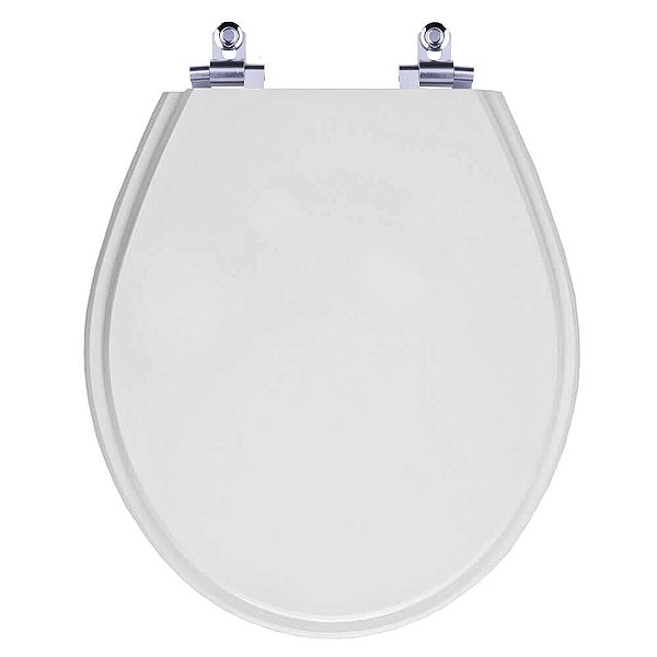 Assento Sanitário Laqueado Soft Close Carina Sterling Silver (Cinza Claro) para vaso Ideal Standard