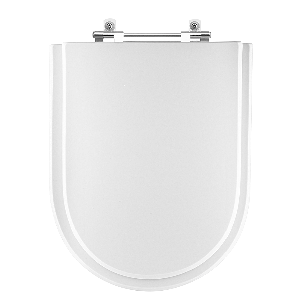 Tampa de Vaso Acrilico Rodas Branco para bacia Sensea 6lpf