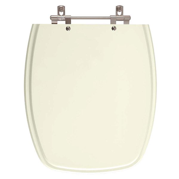 Assento Sanitario Poliester Palladium Pergamon (Bege Claro) para vaso Celite