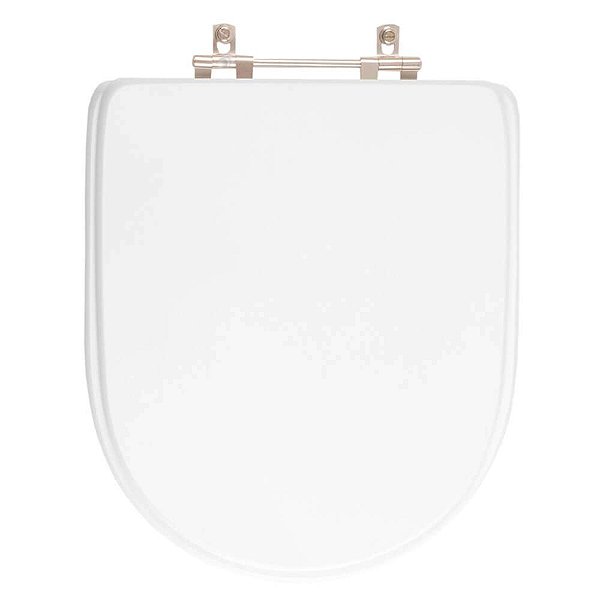 Tampa de Vaso Poliéster Sig Bergamin Branco para bacia Celite