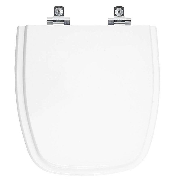Assento Sanitário com Amortecedor Versa Branco para vaso Agnest