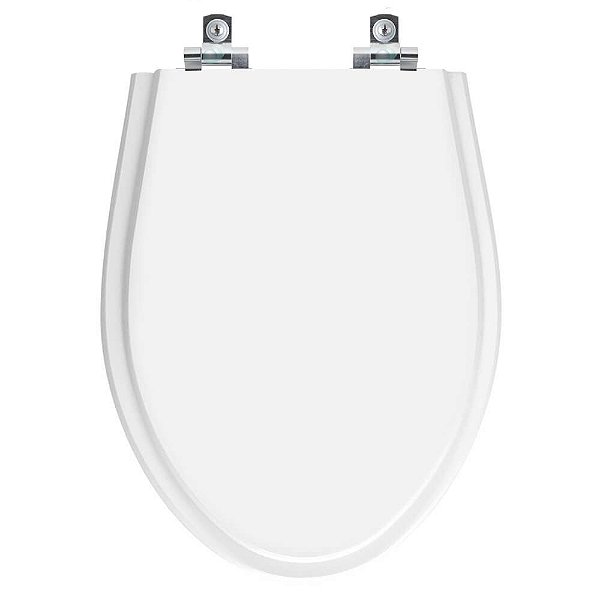 Assento Sanitário com Amortecedor Nya Branco para vaso Kza3