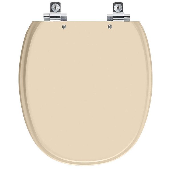 Assento Sanitário Soft Close Ascot Visone para vaso Ideal Standard