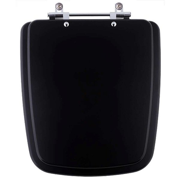 Tampa de Vaso Boss Matte Black Preto Fosco para Bacia Incepa 6lpf