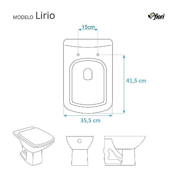 Tampa de Vaso Poliéster Decorada Golfinho e Conchas Lirio para louça Fiori