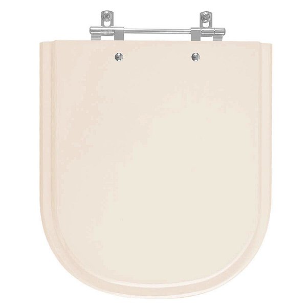 Assento Sanitário Vogue Plus Amendoa para Vaso Deca