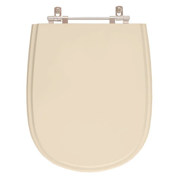 Assento Sanitario Poliester Paris Visone (Salmao) para vaso Ideal Standard