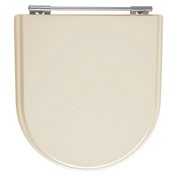 Assento Sanitário Poliester Calypso Bone (Bege) para vaso Incepa