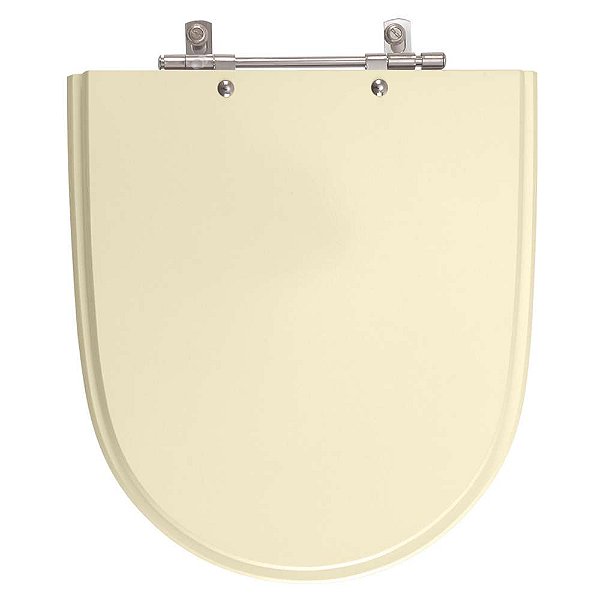 Assento Sanitário Poliester Mondiale Rosato para vaso Celite