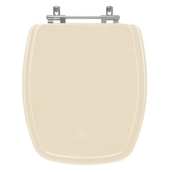 Assento Sanitario Poliester Stylus Marfim (Bege) para vaso Celite