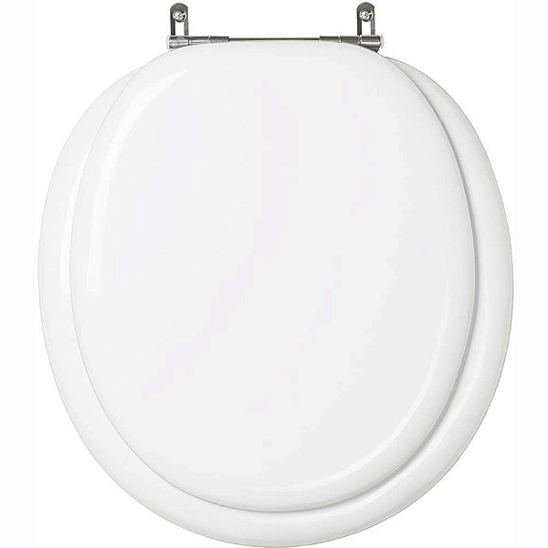 Tampa De Vaso Sanitario Almofadada Buzios Branco Para Bacia Hervy