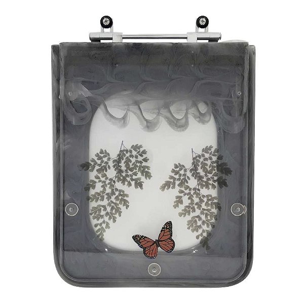 Assento Sanitário Decorada Square Para Louça Incepa