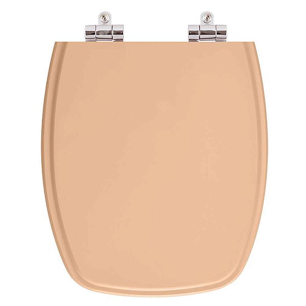 Assento Sanitario Poliester com Amortecedor Stylus Pessego para Vaso Celite