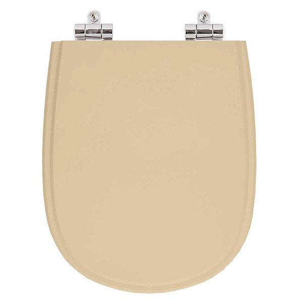 Assento Sanitario Poliester com Amortecedor Paris Papaya para Vaso Ideal Standard