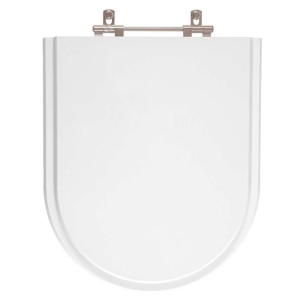 Tampa de Vaso Luna Branco para bacia Icasa