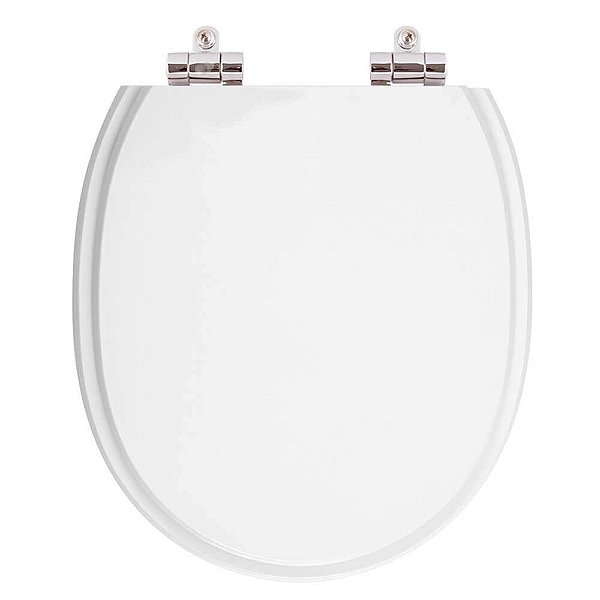 Assento Sanitario com Amortecedor Village Branco para Vaso Deca