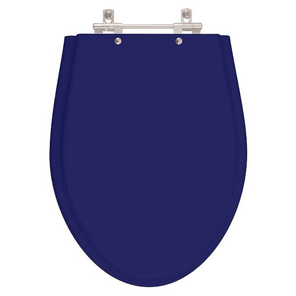 Assento Sanitario Poliester Absolute Azul Cobalto para vaso Ideal Standard