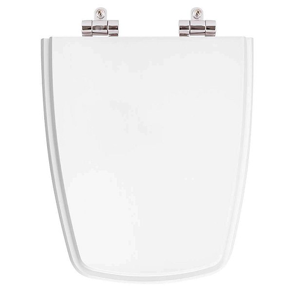 Assento Sanitario Poliester com Amortecedor Stylus Excellence Branco para Vaso Celite