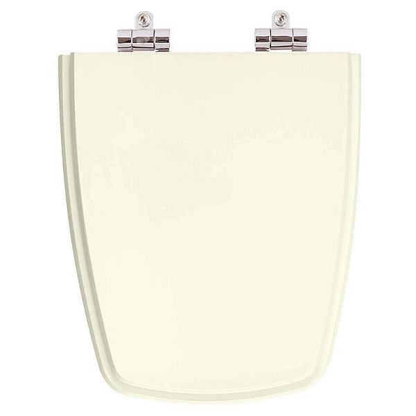 Assento Sanitario Poliester com Amortecedor Stylus Excellence Pergamon (Bege Claro) para Vaso Celite