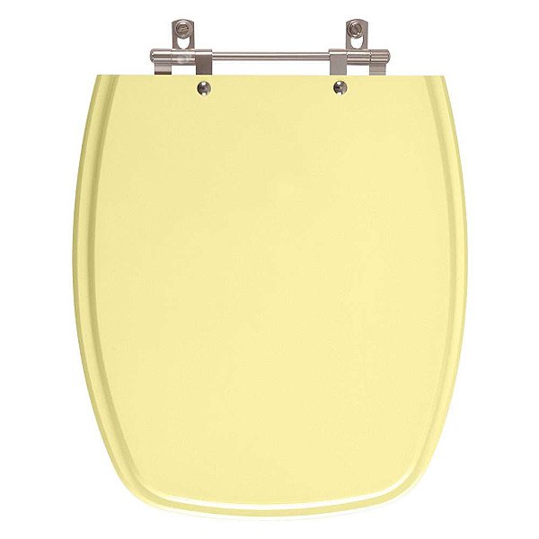 Tampa de Vaso Poliester Laguna Marfim Bege Claro para bacia Hervy