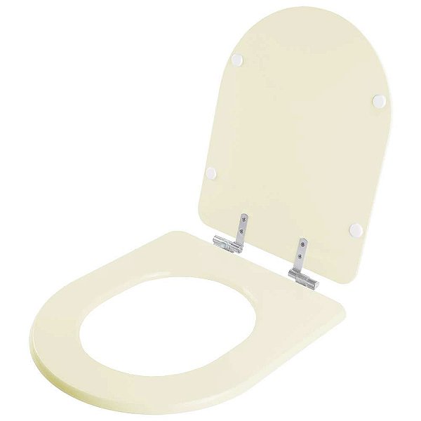 Tampa de Vaso Sanitário com Amortecedor Belle Epoque Creme para Bacia Deca