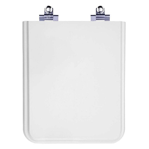 Tampa de Vaso Sanitário com Amortecedor Square Branco para Bacia Incepa Cidamar