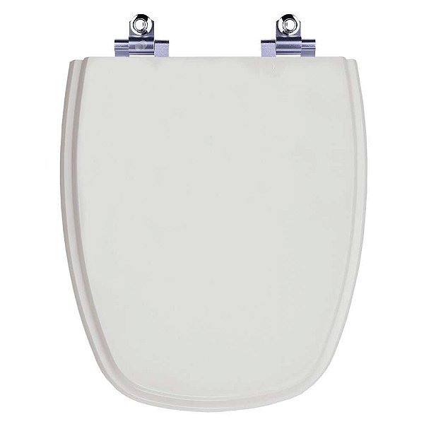 Tampa de Vaso Sanitário com Amortecedor Monte Carlo Cinza Real (Cinza Claro) para Bacia Deca