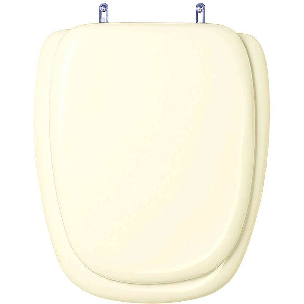 Assento Sanitário Almofadado Venice Bege Claro para vaso Belize