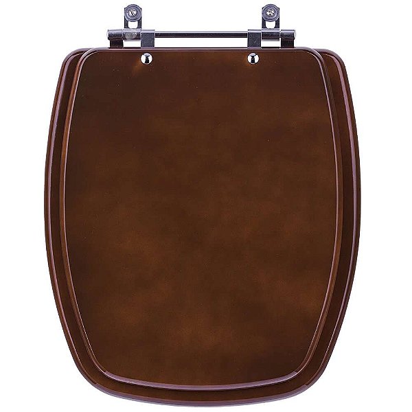 Assento Sanitário Stylus Marrom Degradê para vaso Celite