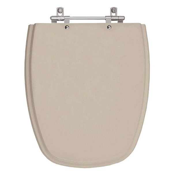 Assento Sanitário Monte Carlo Bege Saara Para Vaso Deca